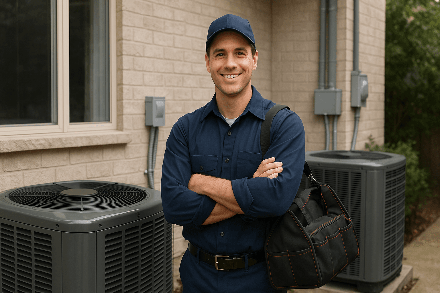 Farmer's Heating and Cooling Solutions hero image
